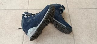 Botas de senderismo azules talla 37
