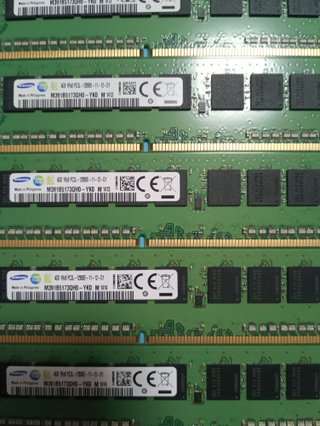 10X4GB.= 40GB. RAM PC3L/DDR3L, PC3/DDR3 PARA PC.