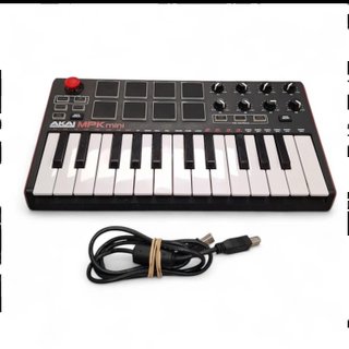 TECLADO CONTROLADOR MIDI AKAI MPK MINI MK3 +CABLE