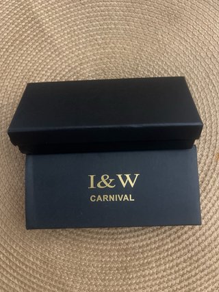 Reloj I&W CARNIVAL Negro/Plata