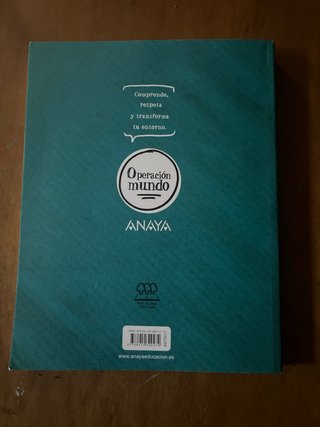 Lengua y literatura, 2 Bachillerato, Operación ...