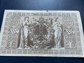 Billete año 1910 de 1000 marcos Alemania