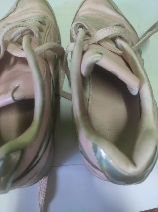 Zapatillas Reebok Rosa y Plateadas