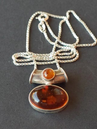 Conjunto Plata 925 con Ámbar