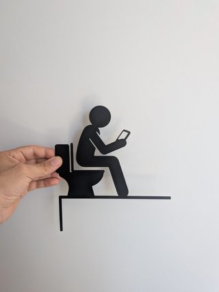 Omino 3D per porta