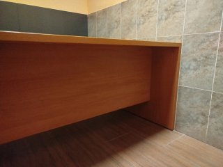 Mesa de oficina y estudio de madera