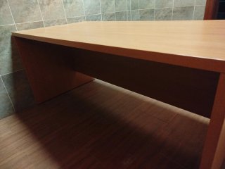 Mesa de oficina y estudio de madera