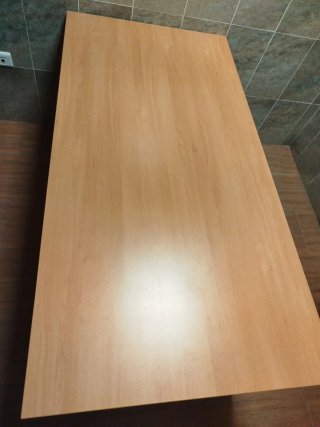Mesa de oficina y estudio de madera