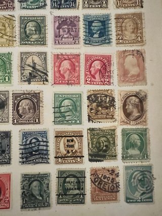 Lotto 60+ Francobolli USA Antichi (1908-1932)