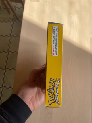 Pokémon Edición Pikachu Game Boy Amarillo