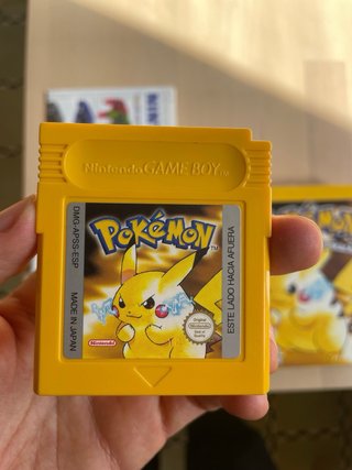 Pokémon Edición Pikachu Game Boy Amarillo