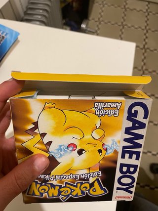 Pokémon Edición Pikachu Game Boy Amarillo