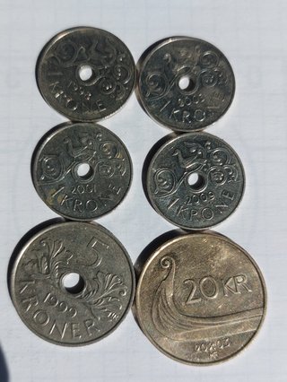 Lotto 22 monete Scandinavia + Estonia