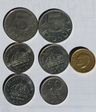Lotto 22 monete Scandinavia + Estonia