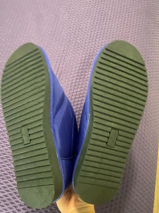 Botas de nieve acolchadas azules