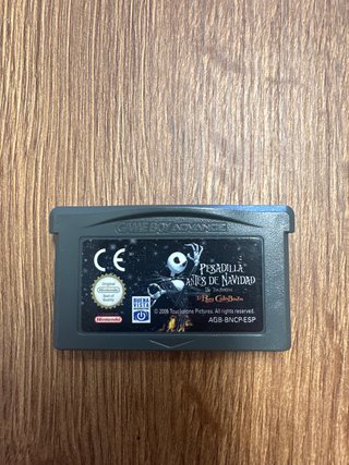 Pesadilla antes de Navidad (El rey calabaza) GBA