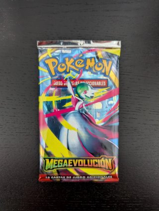 Sobre sellado Pokémon Megaevolución Booster Pack