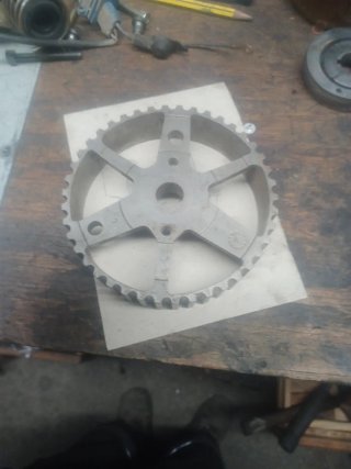 Polea Bomba Inyectora PSA Eje 20mm