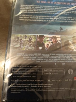 El Extraño Blu-ray Nuevo Precintado