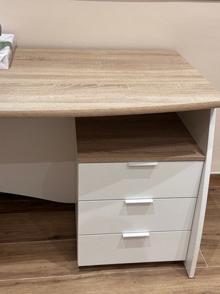 Mesa estudio con cajonera