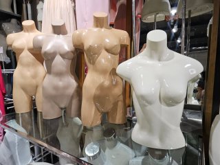 Bustos maniquí de mujer para ropa de baño