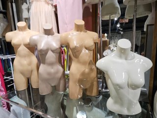 Bustos maniquí de mujer para ropa de baño