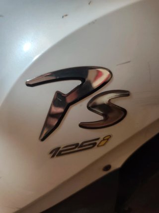 Scooter 125cc Blanca, año 2010