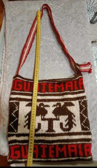 Bolsa artesanal Guatemala vintage
