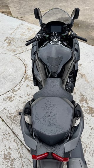 Kawasaki Ninja H2 sx Sportbike Negra/Verde