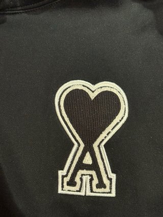 Sudadera AMI Paris Negra Talla S