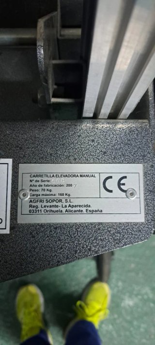 Carretilla elevadora de carga