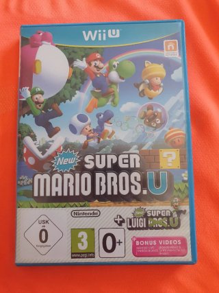 New Super Mario Bros U + luigi bros para Nintendo