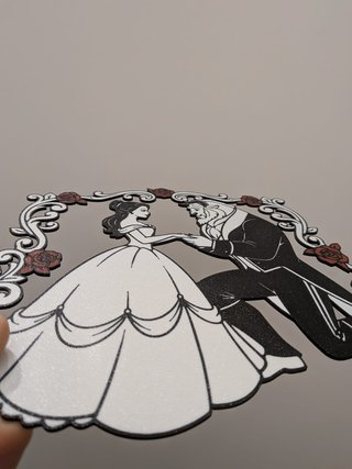 Stampa 3D La Bella e la Bestia