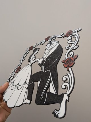 Stampa 3D La Bella e la Bestia