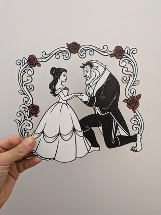 Stampa 3D La Bella e la Bestia