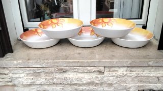 Set 5 piatti Thun ceramica diam 24 cm