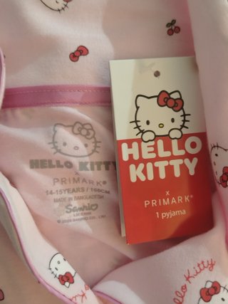 Pijama Hello Kitty Rosa