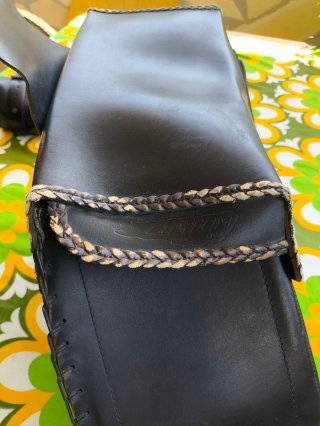 Alforjas de cuero para moto
