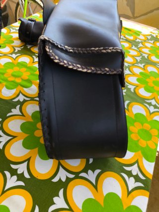 Alforjas de cuero para moto