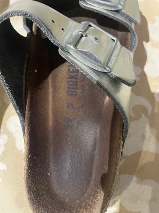 Sandalias Birkenstock Talla 39 Plata