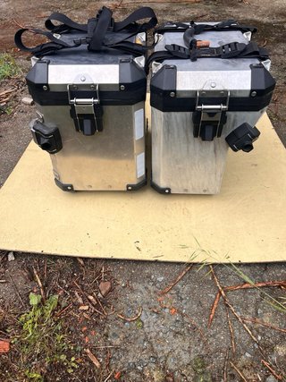 BMW R1200GS R1250GS F850GS F900GS aluminio maletas