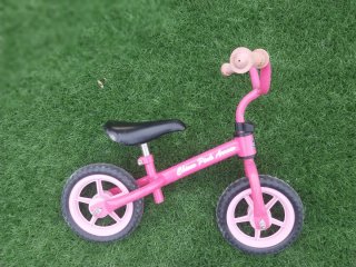 Bici sin pedales rosa