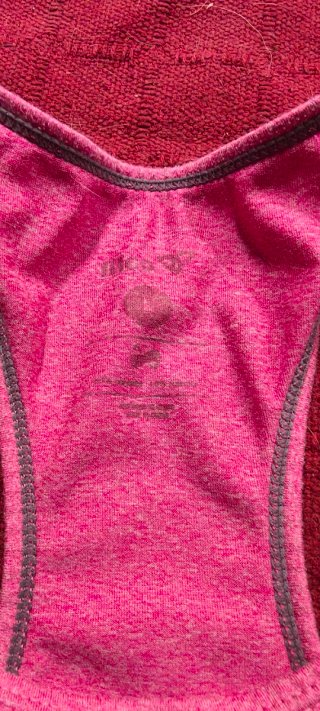 Camiseta tirantes rosa espalda olímpica