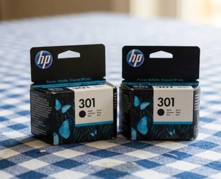 2x Cartuchos Tinta HP 301 Negros