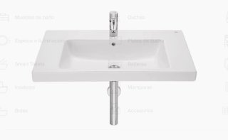 Lavabo Roca Gap Blanco Porcelana