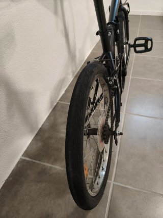 Bicicleta Plegable Tilt 100 Negra