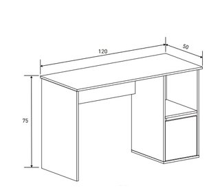 Escritorio / mesa de estudio
