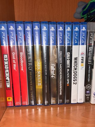 PS4 Juegos: Red Dead, God of War, Sekiro, Fallout