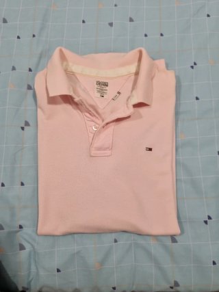 Precioso polo Tommy Hilfiger rosa.