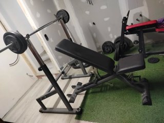 Banco de pesas Taurus Fitness reclinable